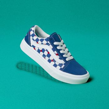 Gyerek Vans x Autism Awareness ComfyCush Old Skool Tornacipő VA8394015 Kék